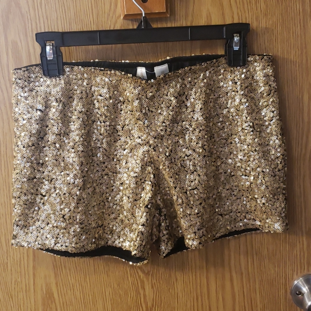 Sequin Shorts
